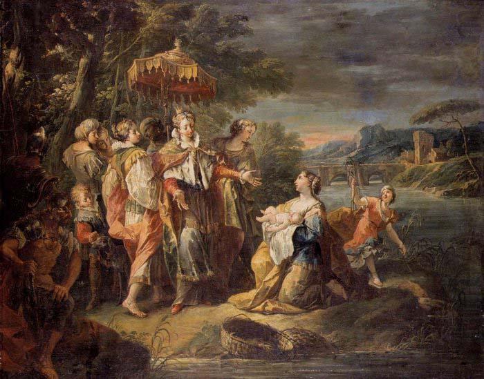 TRAVERSI, Gaspare Finding of Moses china oil painting image